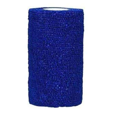 Bandage CoFlex Med Compression Elastic 1"x5yd Ltx NS Cohesive Blue 30/Ca - Surgical Supplies NY